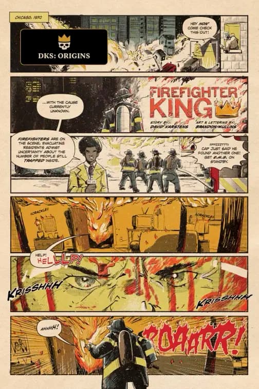 THE FIREFIGHTER KING